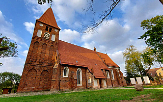 Turyści mogą podziwiać postęp prac w zabytkowym kościele pod Pasłękiem